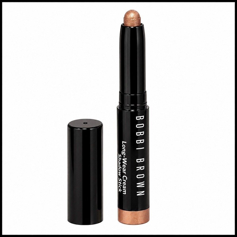 Bobbi Brown Long Wear Cream Eye Shadow Stick Shade GOLDEN PINK Shimmer Travel Sz